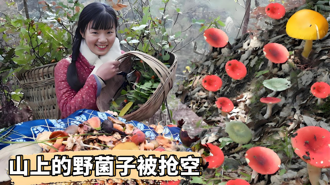山菌野筍農村漫山遍野都是！ 趕集3小時賣400斤野筍，物美價廉進城售光光！ 【燕麥行遊】#Farm #tour