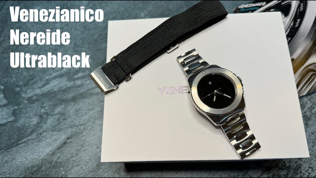 Venezianico Nereide Ultrablack Unboxing | Might Just be the Most Beautiful Black Dial You've Seen