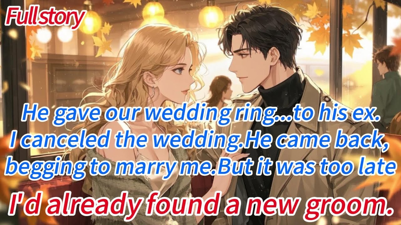 He gave our wedding ring…to his ex.I canceled the wedding.He came back,begging to marry me.But it...