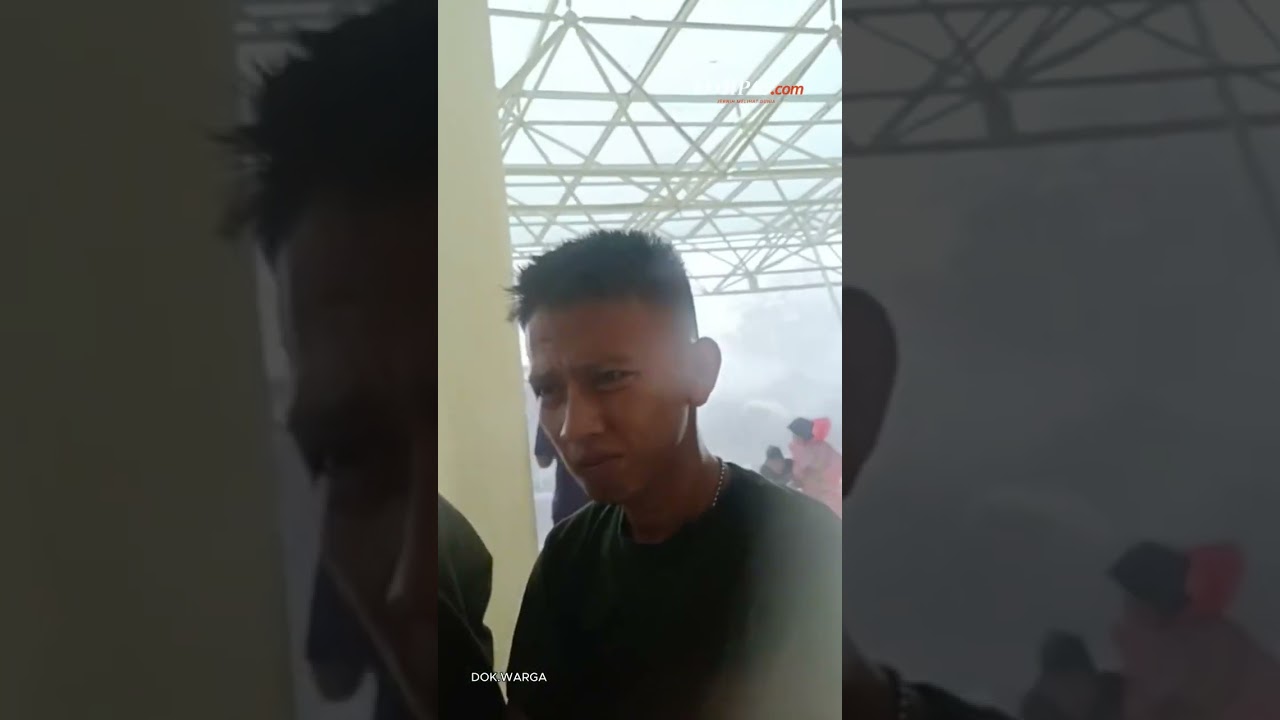Puting Beliung Terjang Pakansari Cibinong, Atap GOR Lepas dan Pohon Tumbang
