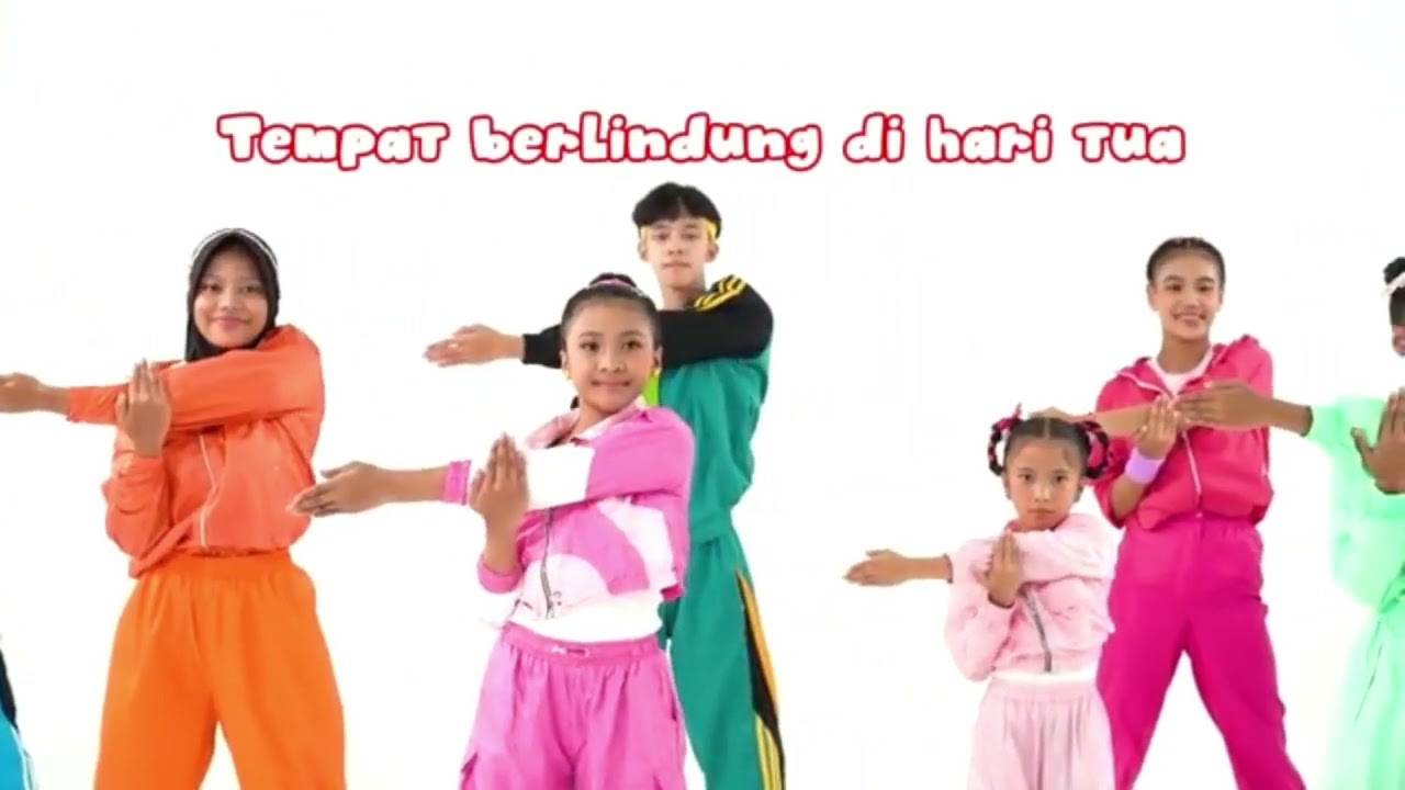 Indonesia Pusaka vers senam anak indonesia hebat #video