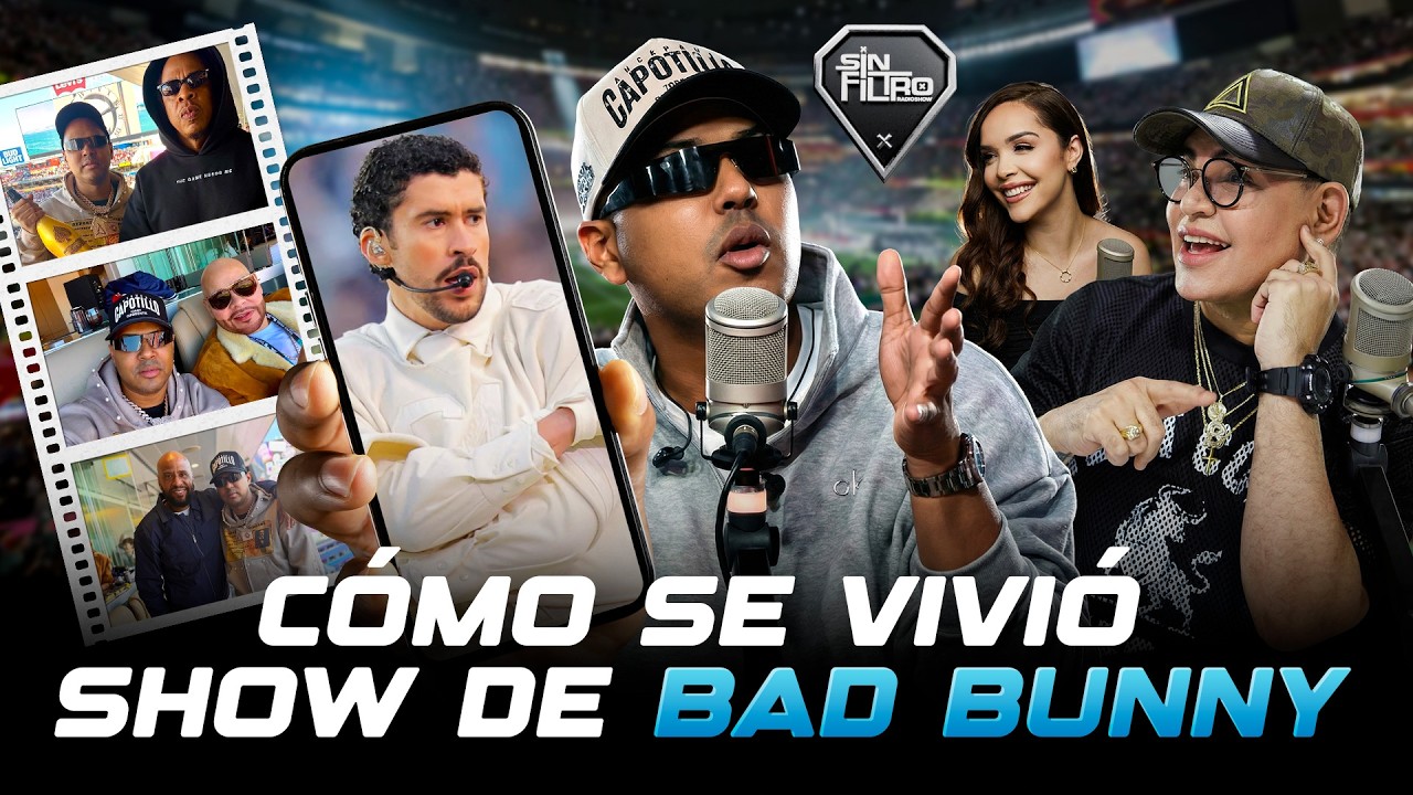 ALOFOKE REVELA CÓMO SE VIVIÓ EL SHOW HISTÓRICO DE BAD BUNNY EN EL SUPER BOWL