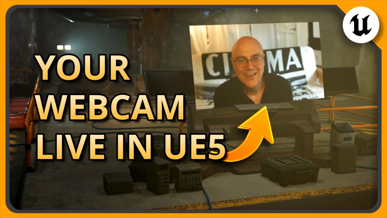 Прямая трансляция с веб-камеры в Unreal Engine!