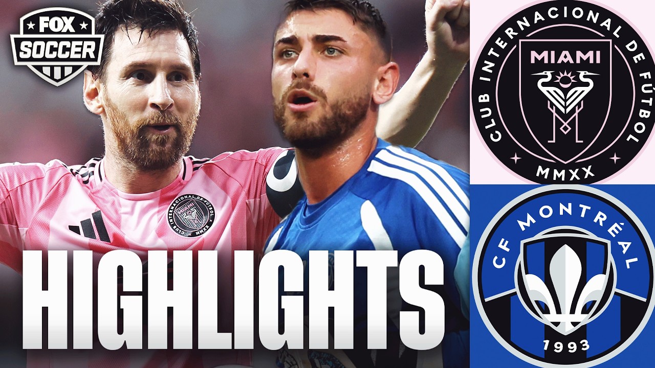 Lionel Messi & Inter Miami CF vs CF Montr&eacute;al Highlights ⚽️ FOX Soccer