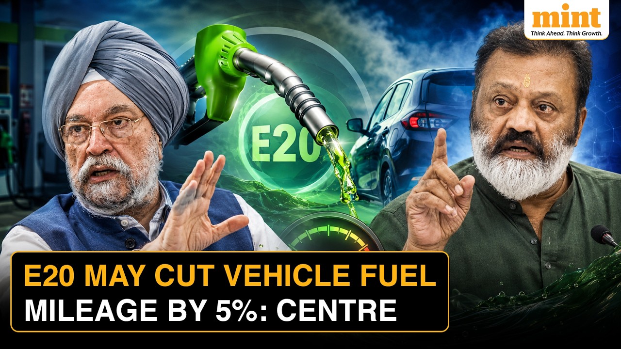 In Parliament, Centre Says E20 Petrol May Lower Mileage In Older Vehicles | &lsquo;No Engine Damage&rsquo;