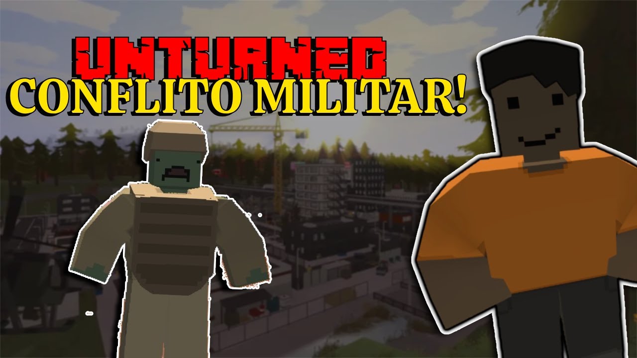 Unturned: CONFLITO MILITAR!💥 (Multiplayer 2025)