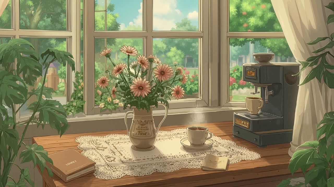 Peaceful Morning Coffee ☕ Soft Lofi Beats for Relax, Study & Focus