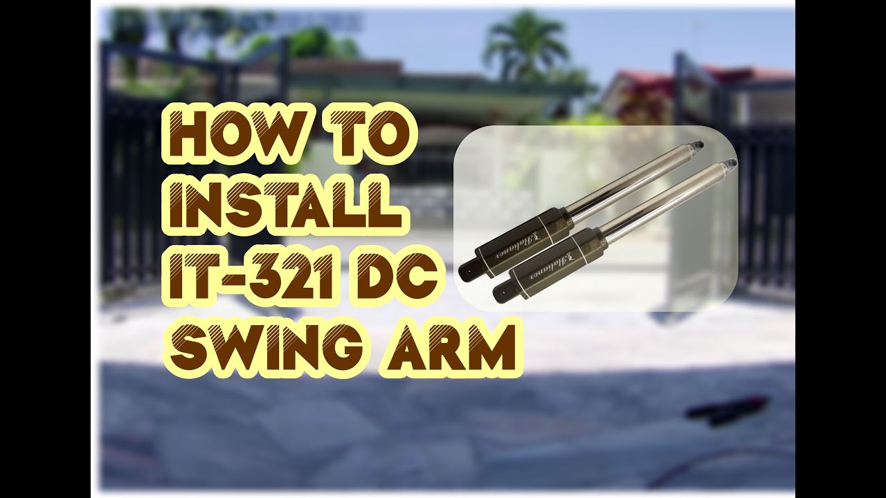 Cara Pasang Italianor IT321 Autogate Swing Arm Motor untuk Pintu Pagar Lipat ( FULL VERSION)
