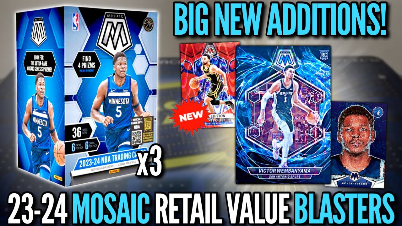 MOSAIC RETAIL НАКОНЕЦ-ТО ЗДЕСЬ! 😮🔥 Обзор коробки для баскетбольных коктейлей Panini Mosaic Basket...
