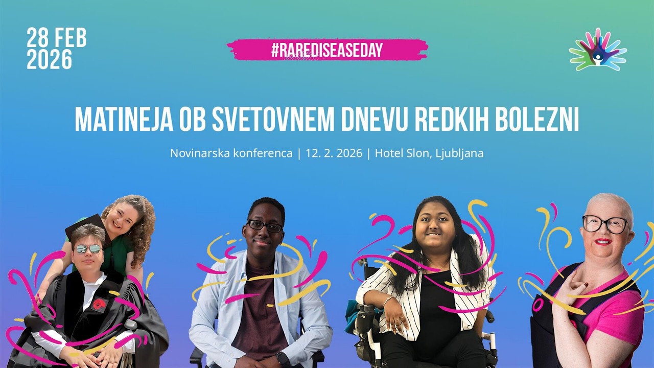 Novinarska konferenca Združenja za redke bolezni Slovenije ob svetovnem dnevu redkih bolezni