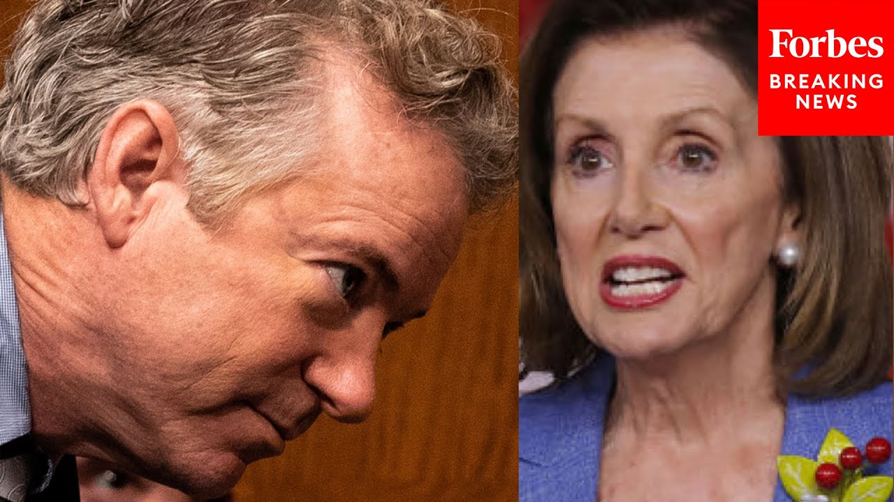 Rand Paul BLAMES Pelosi for insufficient security on January 6th
