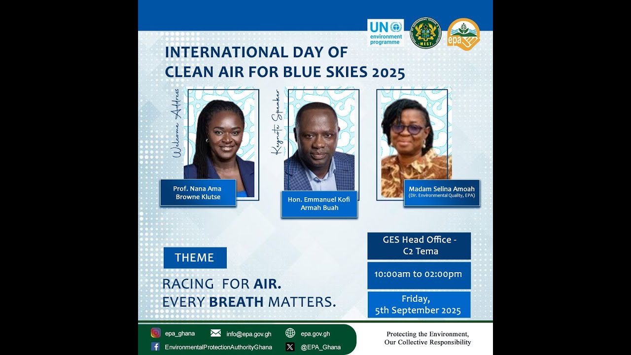 International Day of Clean Air for Blue Skies 2025