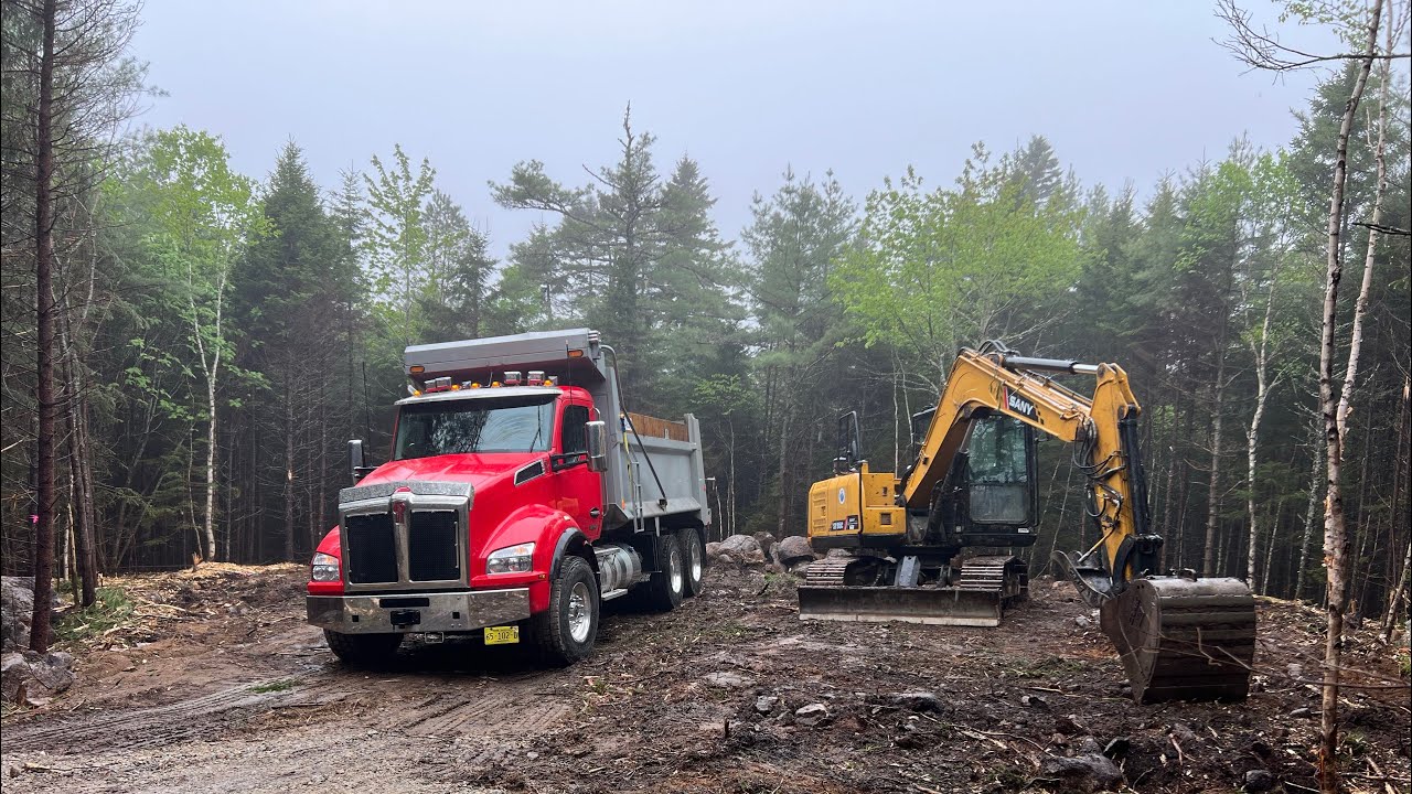 NOT LETTING THE RAIN STOP ME FROM FINISHING THIS LOT! THANKFUL FOR ATTACHMENTS