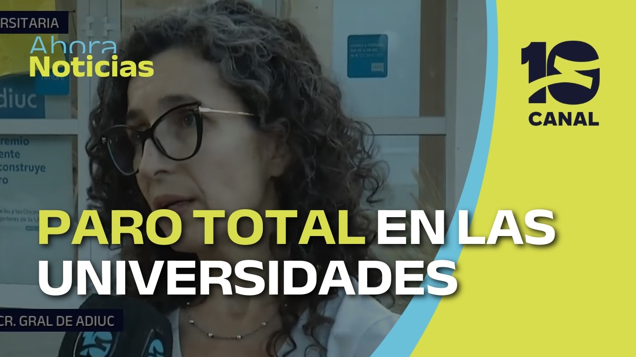 Habrá una semana de paro total en las universidades públicas en reclamo del salario docente