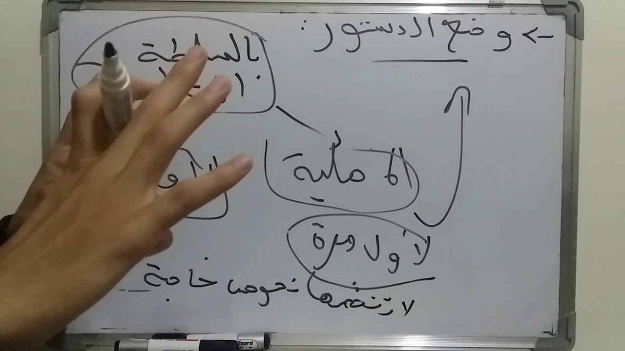 القانون الدستوري s2 /  وضع الدستور / أساليب وضع الدستور / الجزء التاسع