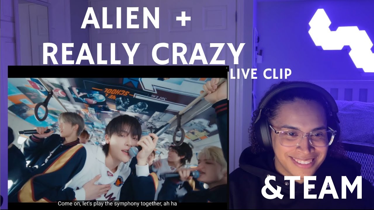 These songs are so groovy 😊 - &TEAM 'Alien' + 'Really Crazy' Live Clip Reaction