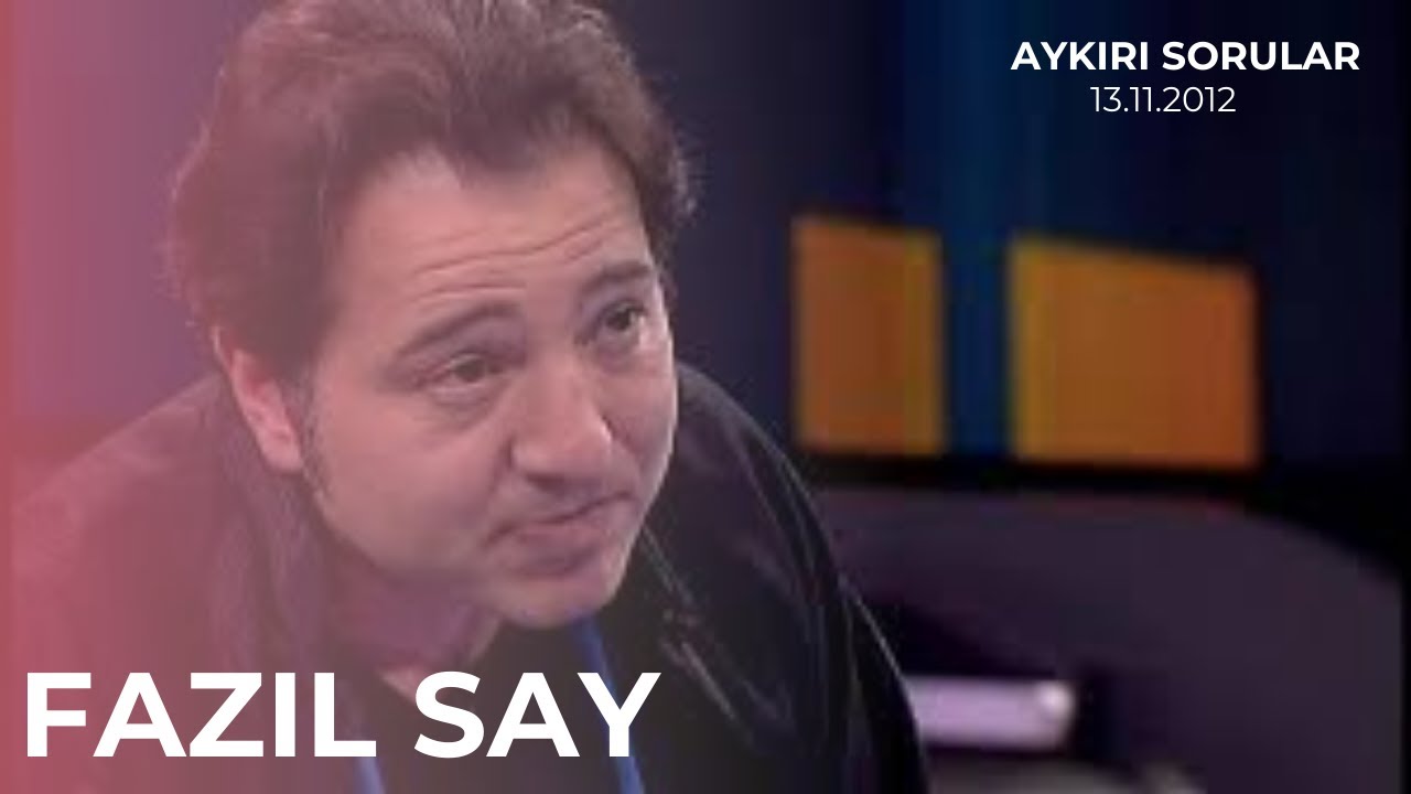 Fazıl Say: Hapis yatarak Allah'a inanmamı istiyorlar | AYKIRI SORULAR
