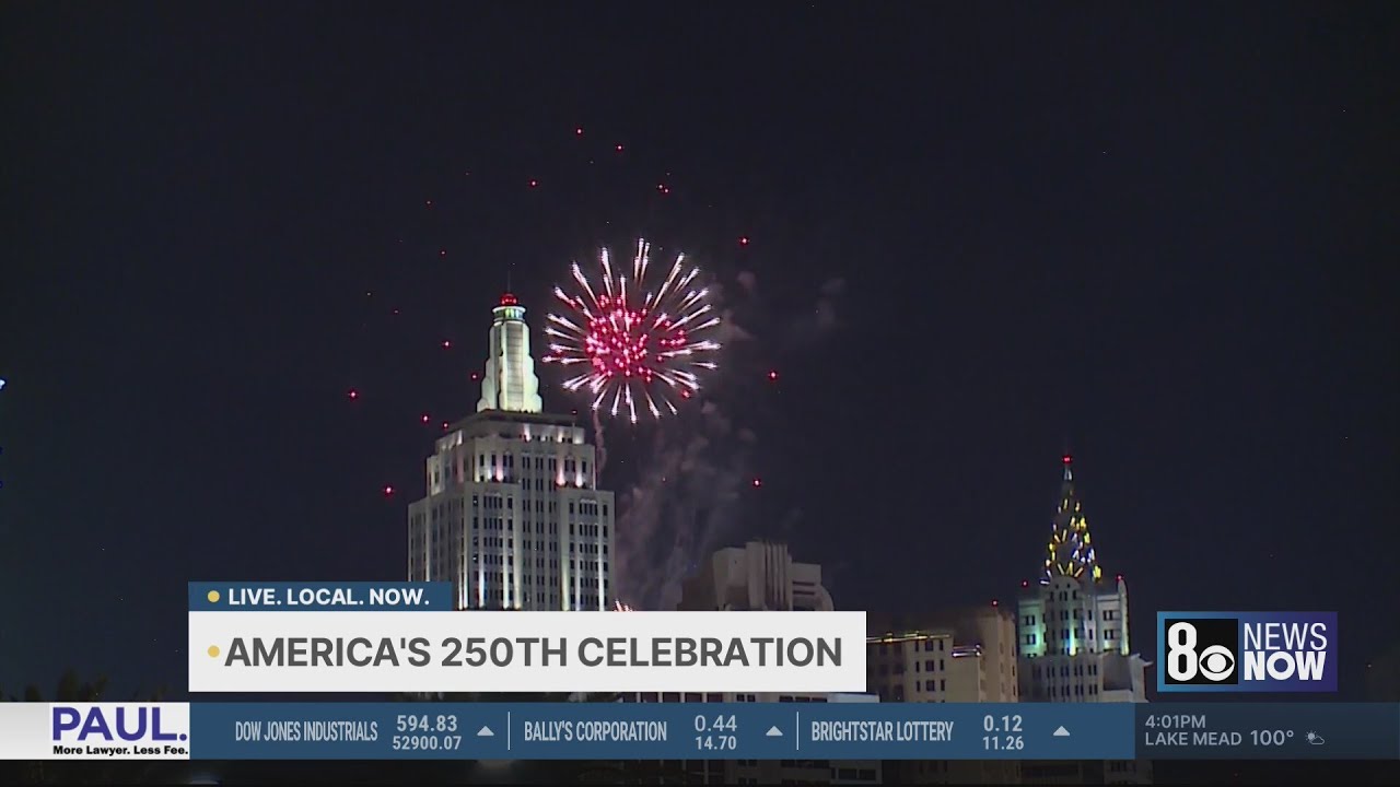 Fireworks by Grucci готовят грандиозное шоу на Лас-Вегас-Стрип к 250-летию Америки