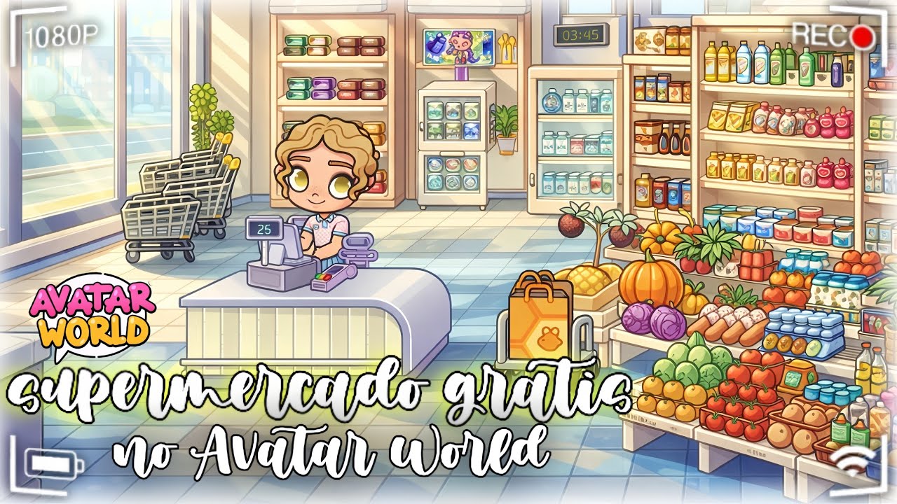 Бесплатные украшения для супермаркета 🛒 Украшения из мира Аватара