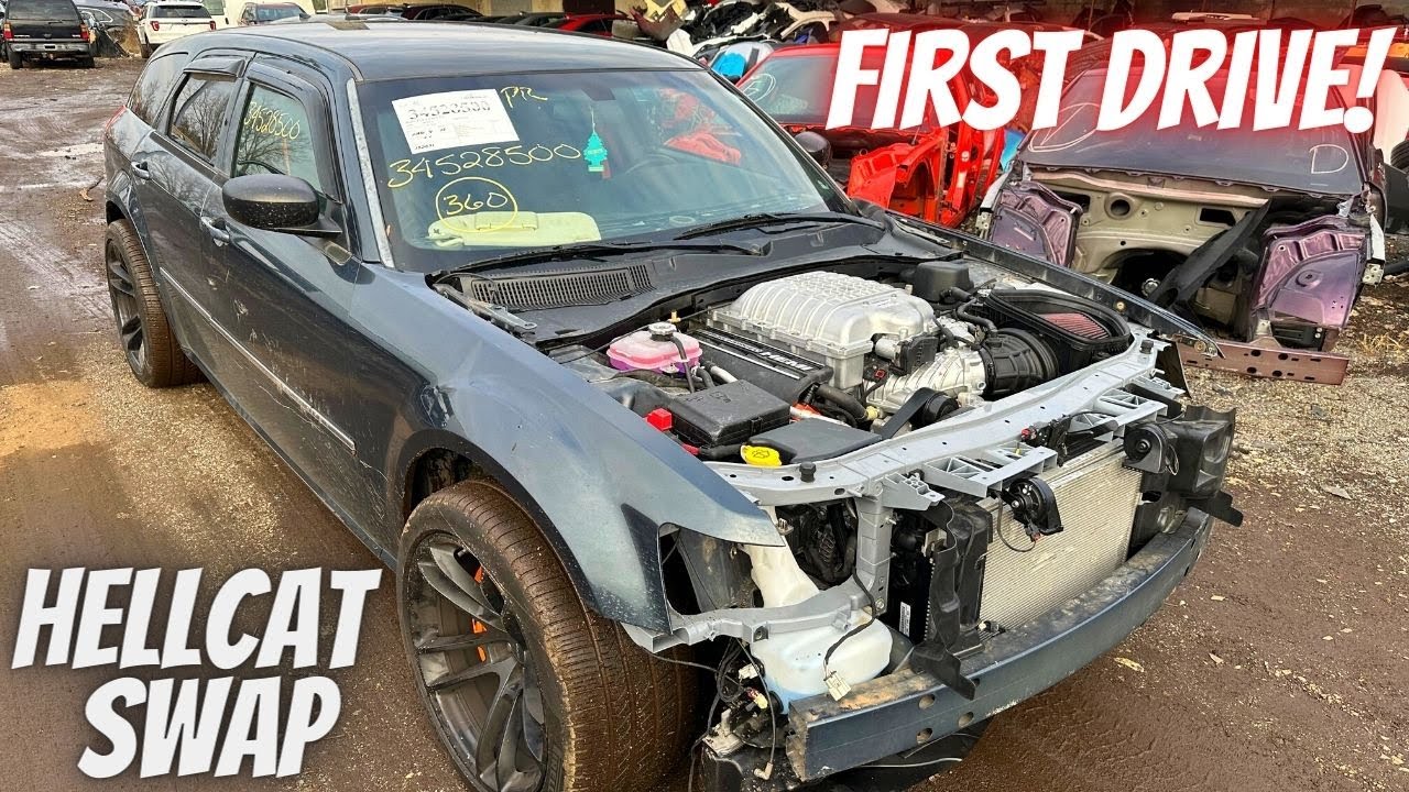 First Drive in The Dodge Magnum Hellcat I Built! Ready For Delivery!