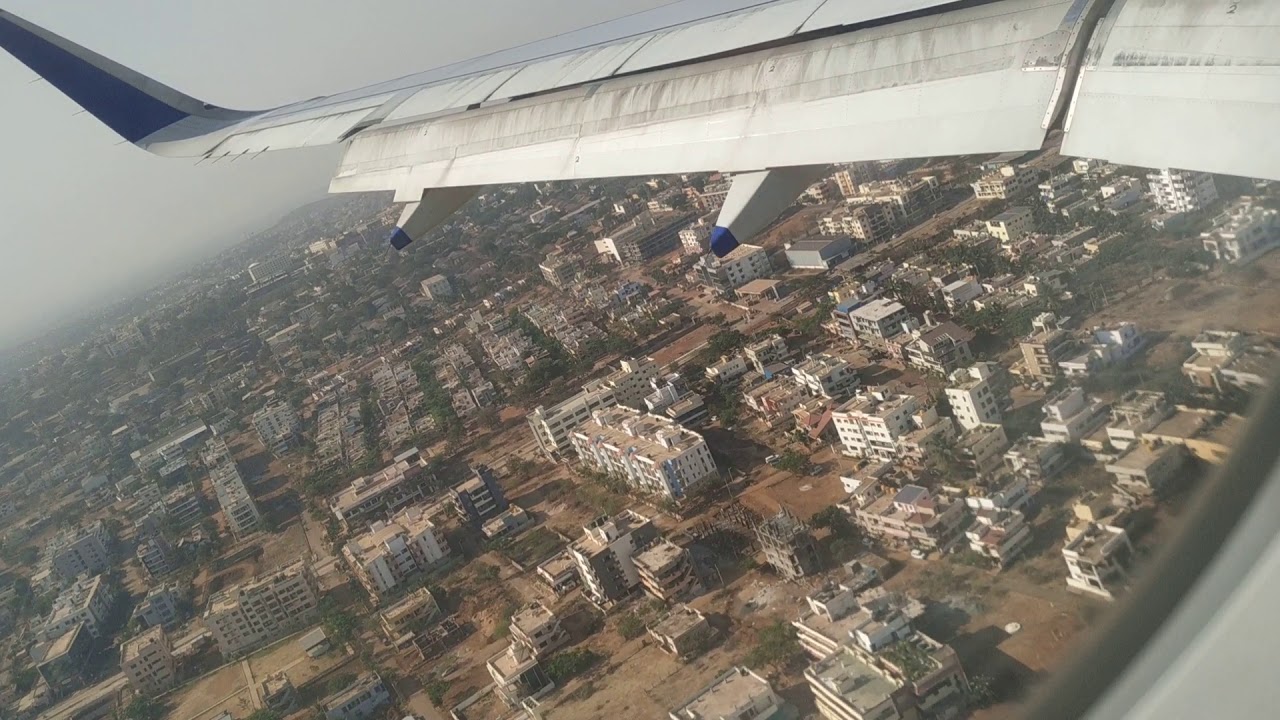 Indigo Flight Landing at Hubli airport BLR HBX