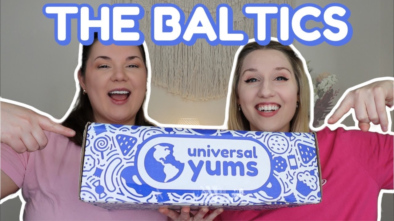 TASTING BALTIC SNACKS 😋 | Universal Yums | Super Yum Box | April 2024 | THE BALTICS