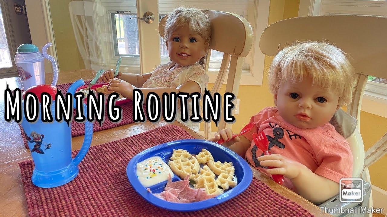 Morning Routine of Two Toddlers|Bunnies Nursery