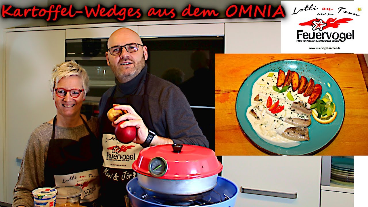 WOMO-KOCHEN-KARTOFFEL-WEDGES aus dem OMNIA mit Hering&Sauce #14 mit Lotti on Tour für den Feuervogel