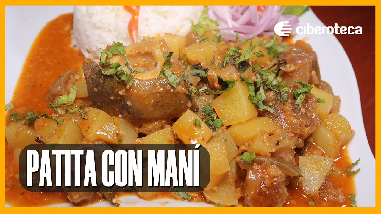 Así preparo Patita con maní | Ciberoteca