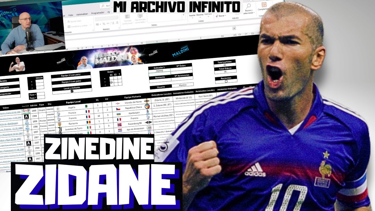 ¡ZIDANE ERA UNA LOCURA! GOLAZOS QUE NO HABRÉIS VISTO. MI ARCHIVO INFINITO