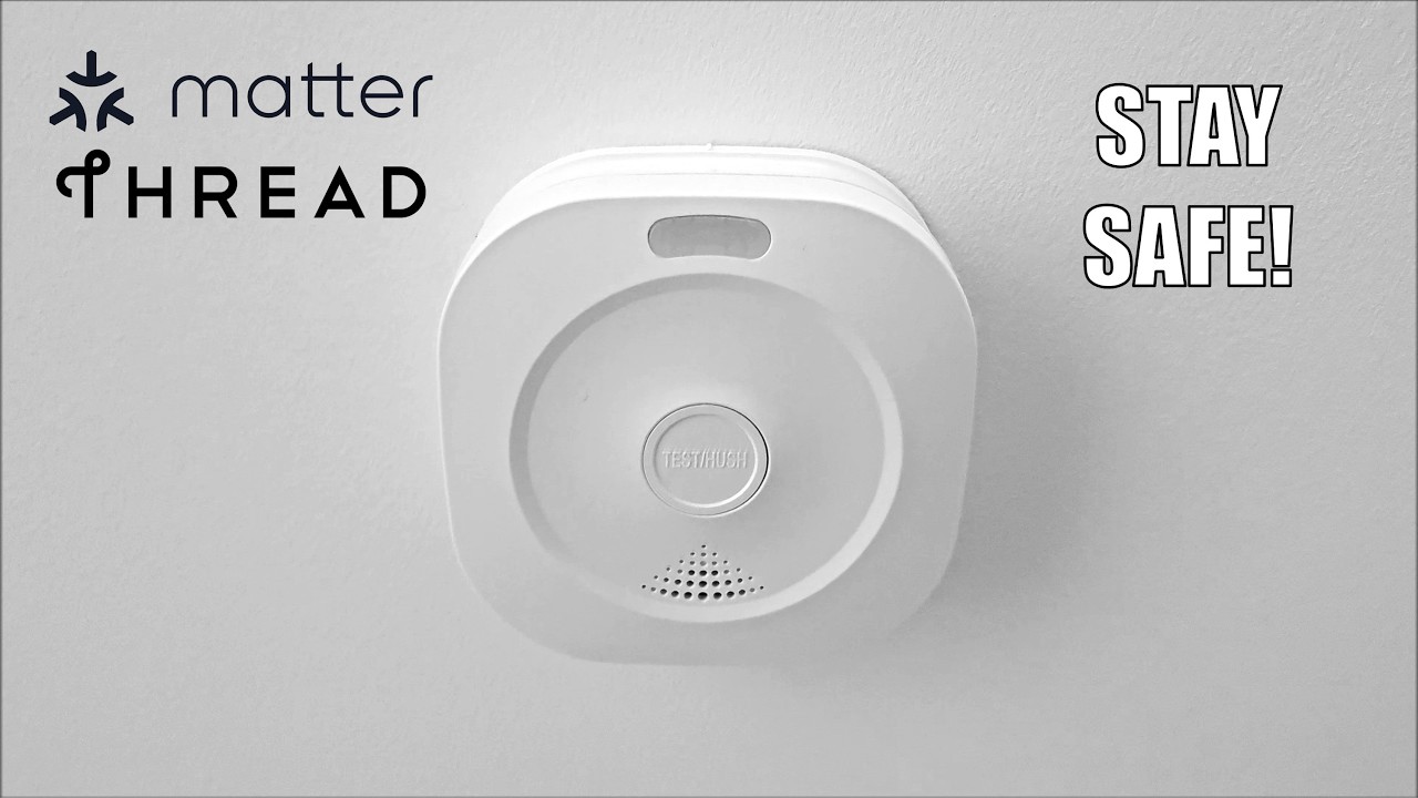 SENSEREO MS-1 Matter over Thread Smart Smoke Alarm - unboxing, install and review