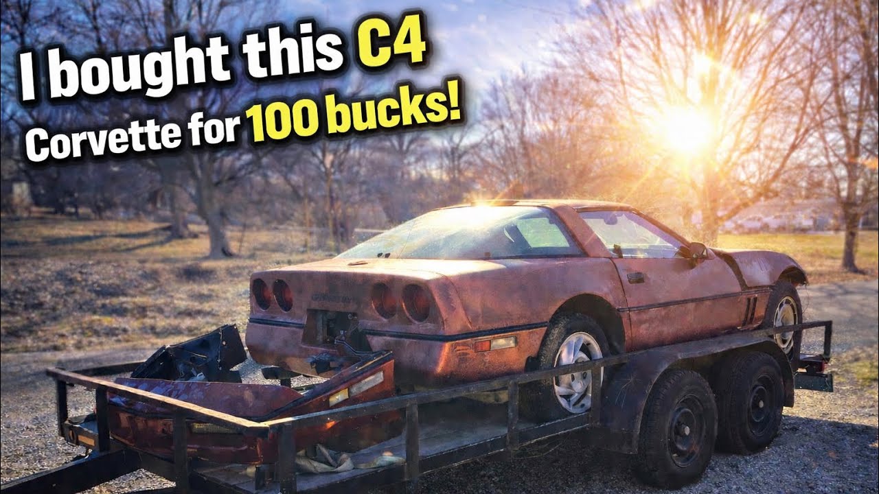 I bought this C4 Corvette for only 100 bucks!