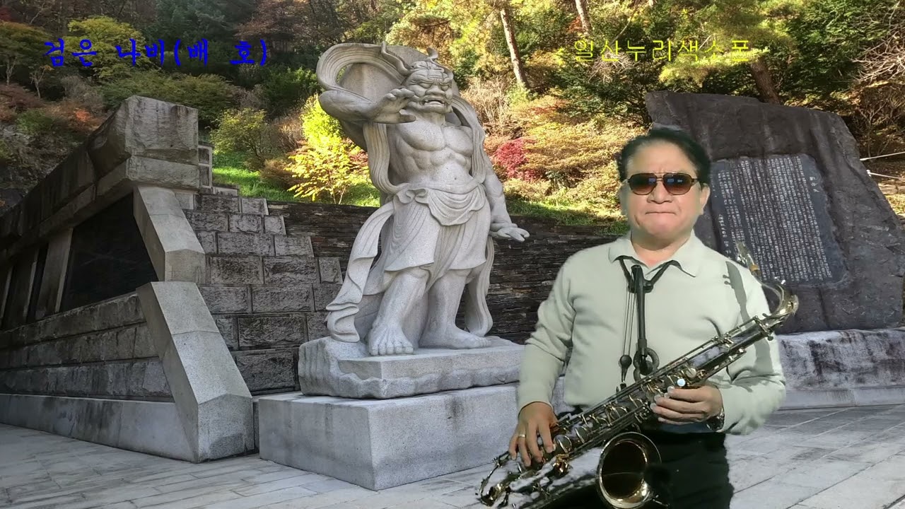 #검은나비#배호#한근호색소폰#구독부탁합니다 #트로트 