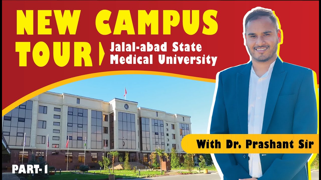 Jalal-Abad State University New Campus Tour With Dr. Prashant Sir | Part-1
