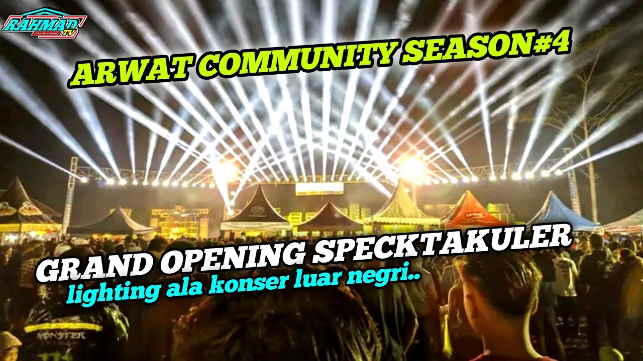 opening spektakuler arwat community season 4 ‼️96 subwofer cek sound wates gondanglegi