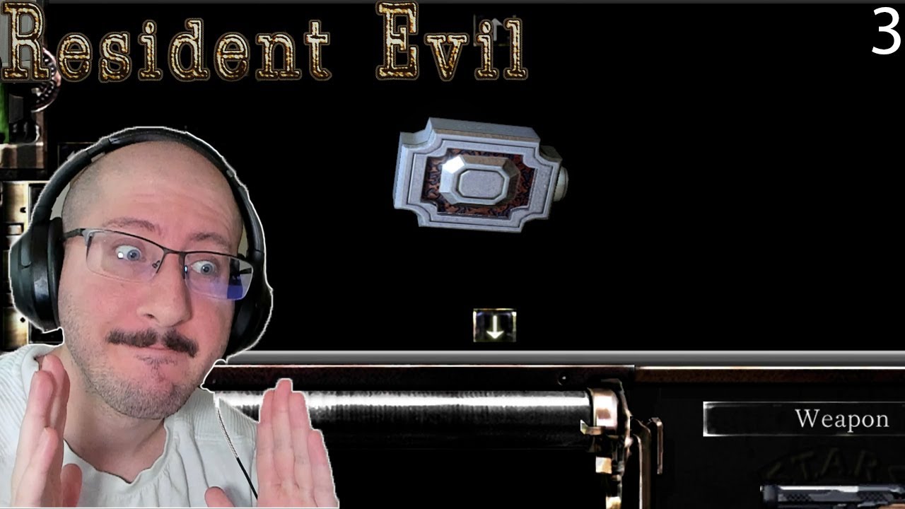 EXAMINE Your Items | Resident Evil | BLIND Playthrough | Episode 3