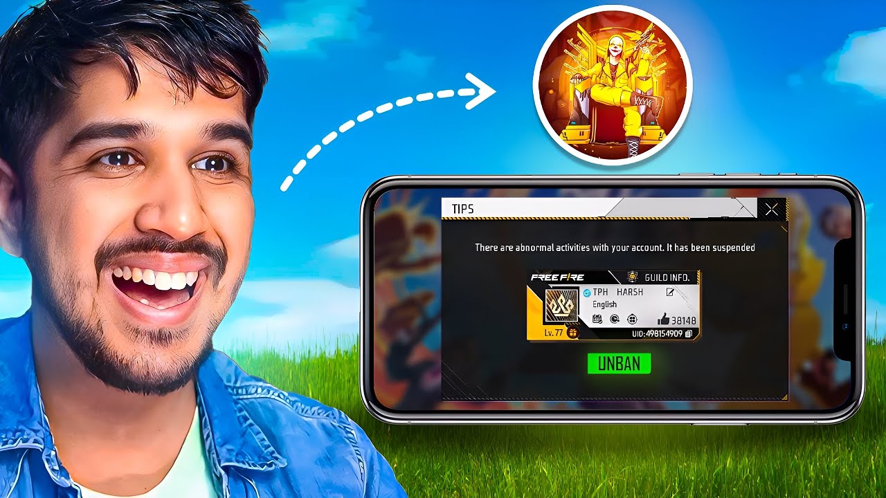 UNBAN YOUR FREE FIRE ID !! 🔥😍 - TechPro Harsh