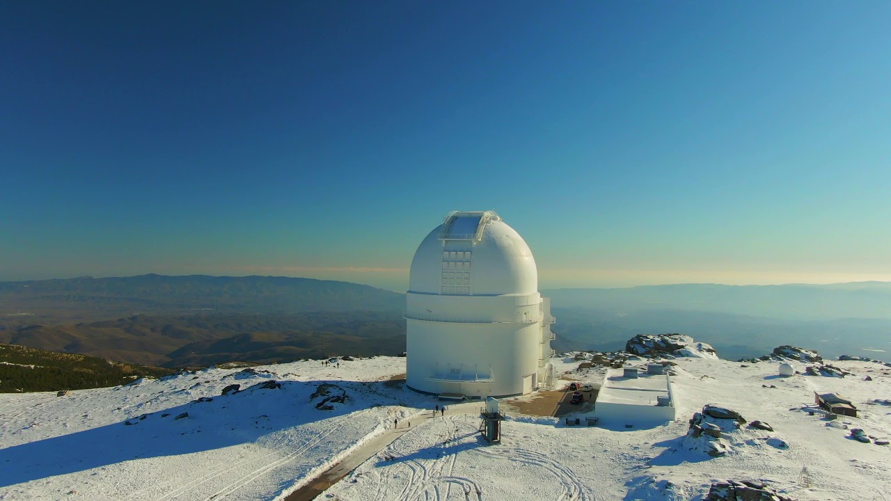 Observatorio Calar Alto, Almeria Enero 2021