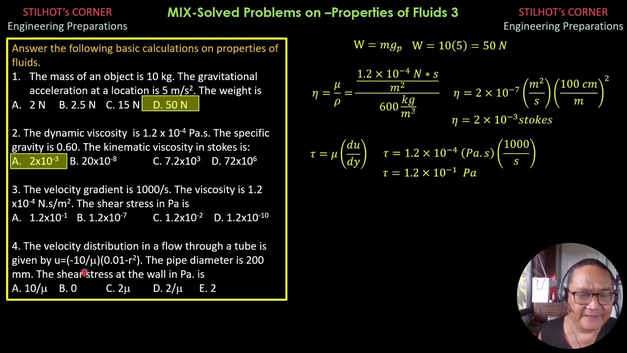 MIX-Solved Problems in Fluid Mechanics and Hydraulics  Fluid Properties 3