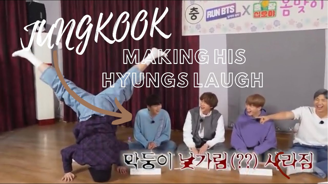 JUNGKOOK making BTS laugh ft. his hyungs