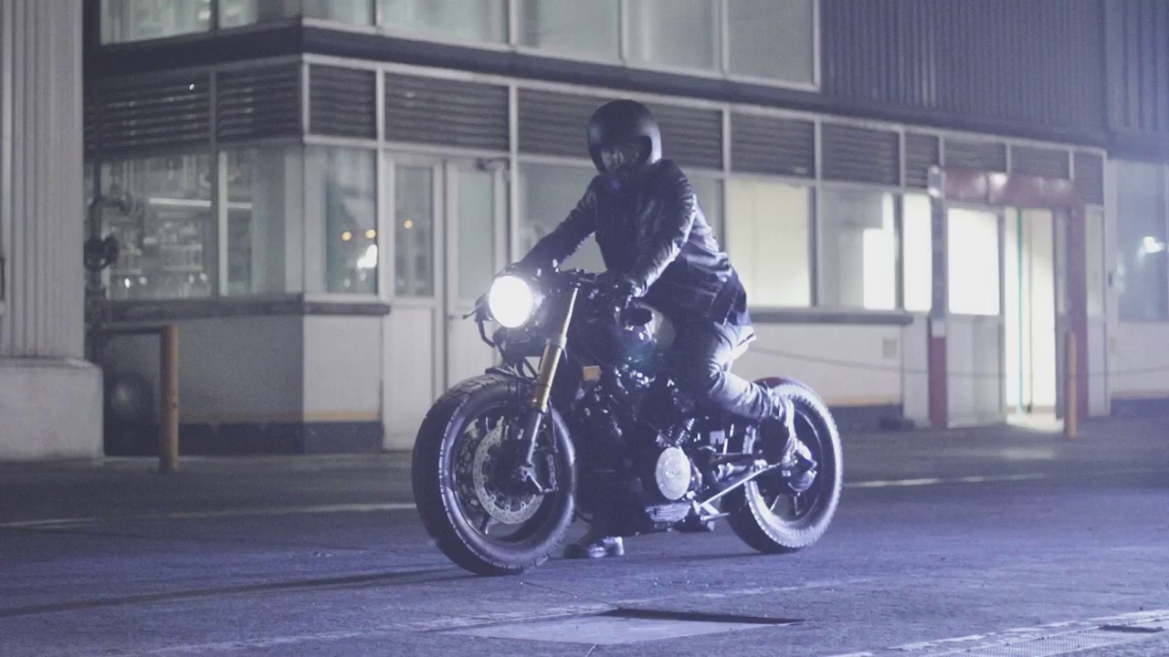 cafe racer yamaha virago xv750 by: Volt Moto
