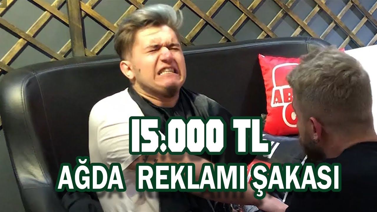 15 BİN TL ACITMAYAN AĞDA REKLAMI ŞAKASI (Mertcan Bahar)