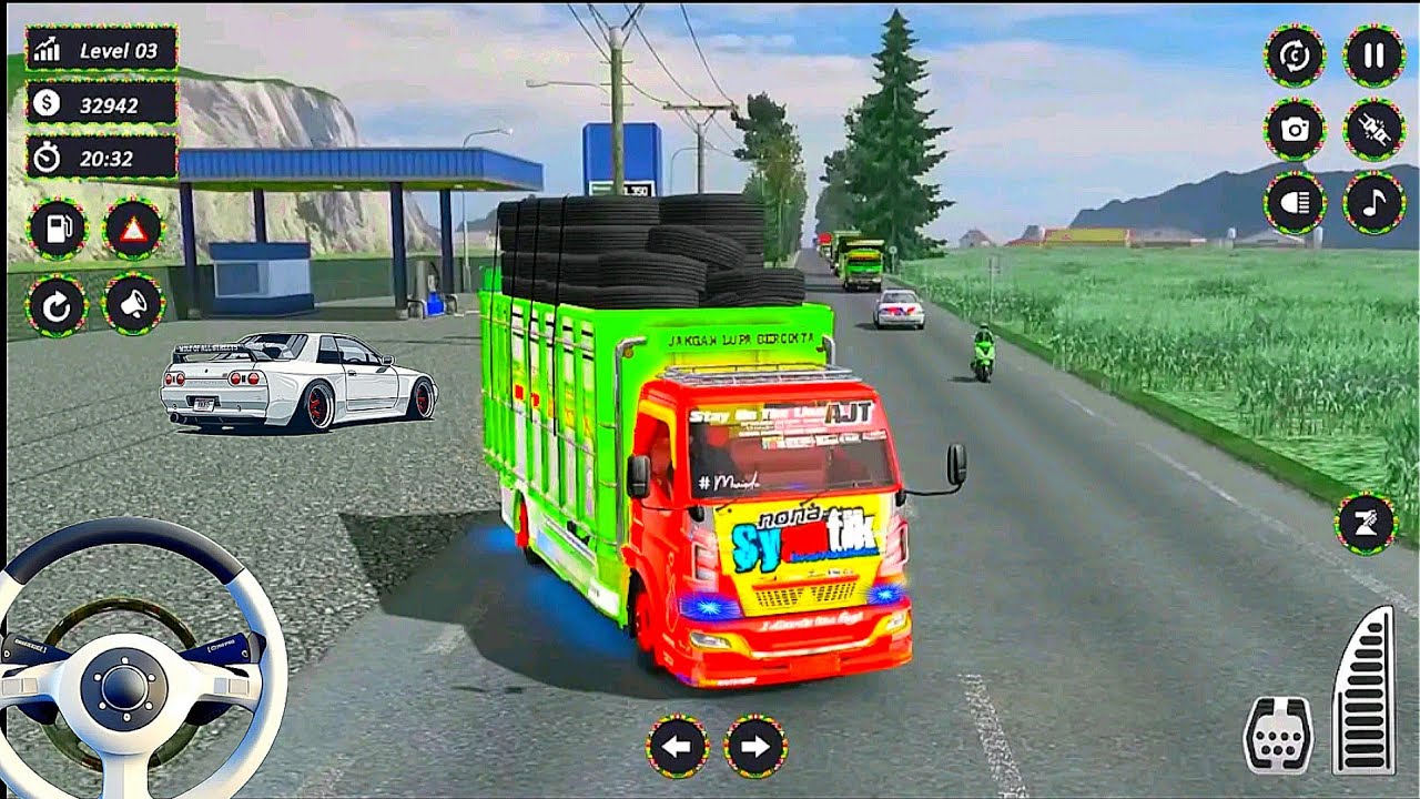 Truck Simulator 2026: Delivering Heavy Cargo on Dangerous Highways! 