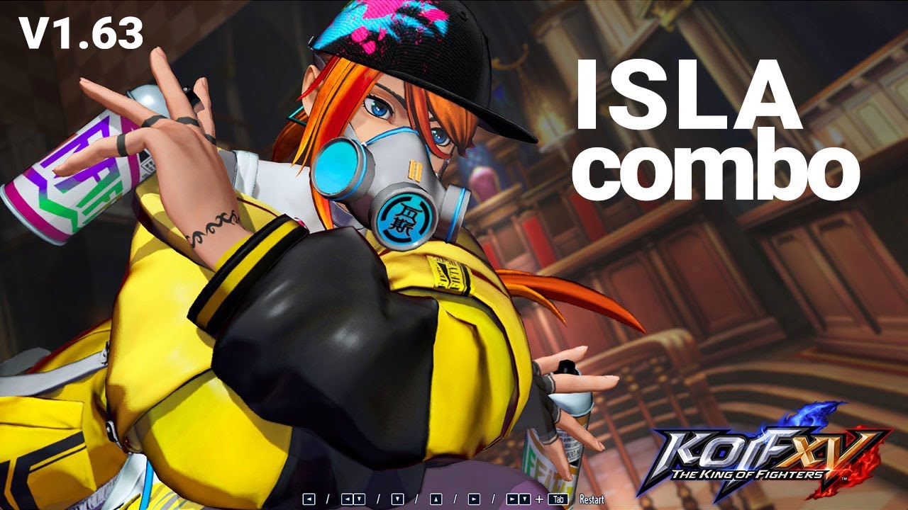 kofxv v1.63 - isla most used combo (damage optimization) 1 2 3...bars
