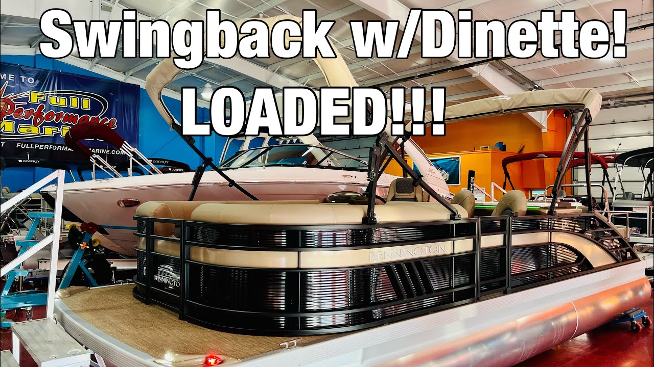 2023 Bennington 23LSB w/Dinette & VMAX 250!