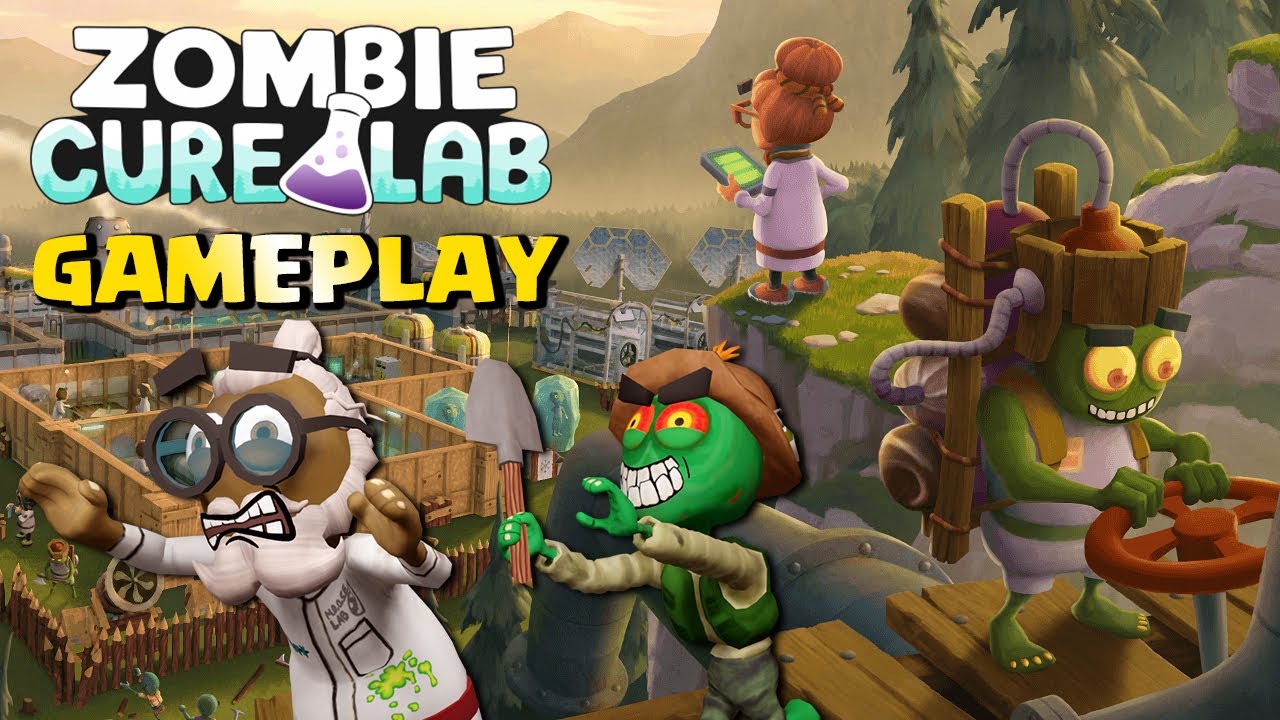 SALVE O MUNDO CURANDO ZUMBIS em ZOMBIE CURE LAB - GAMEPLAY PT / BR