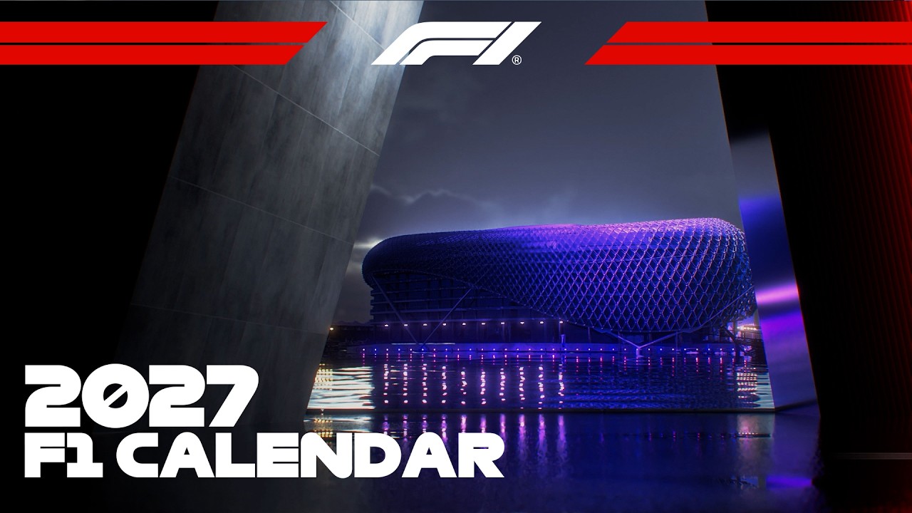 2027 Formula 1 Calendar... F1 Intro Style!
