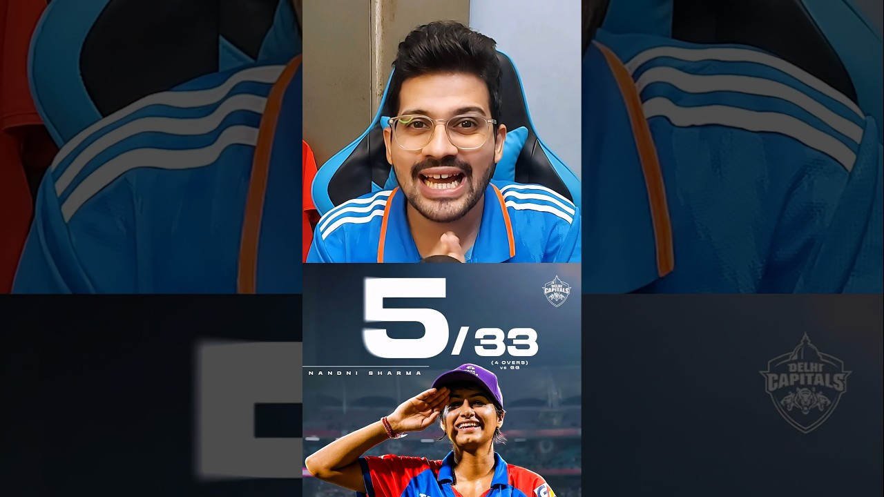 Nandini Sharma into the History Books of WPL 🔥 | WPL 2026 