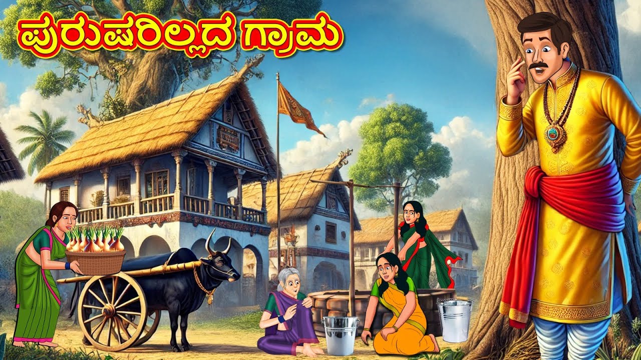 ಪುರುಷರಿಲ್ಲದ ಗ್ರಾಮ | Kannada Stories | Kannada New Stories | Kannada Kathe | Magic Land