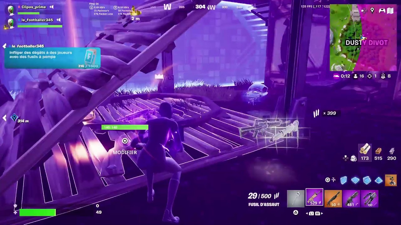 Live Fortine en chill